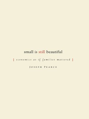 cover image of Small Is Still Beautiful